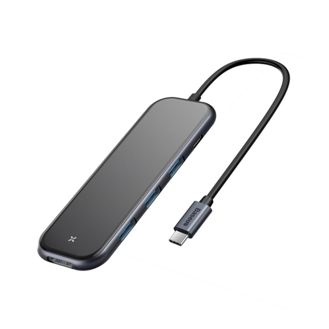 Hub USB-C Baseus 7 en 1 – HDMI 4K, Ethernet, SD, USB 3.0