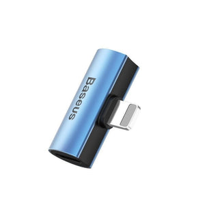 Adaptador Lightning a Jack 3.5 mm + Carga Baseus