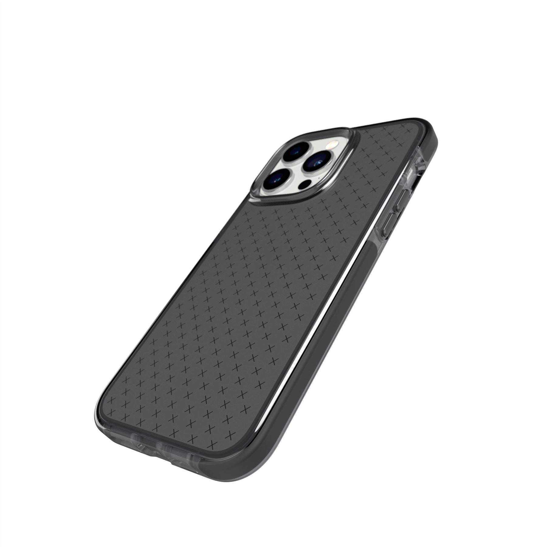 Carcasa Tech21 iPhone 12 Pro Max – Evocheck Negra‑Transparente Slim