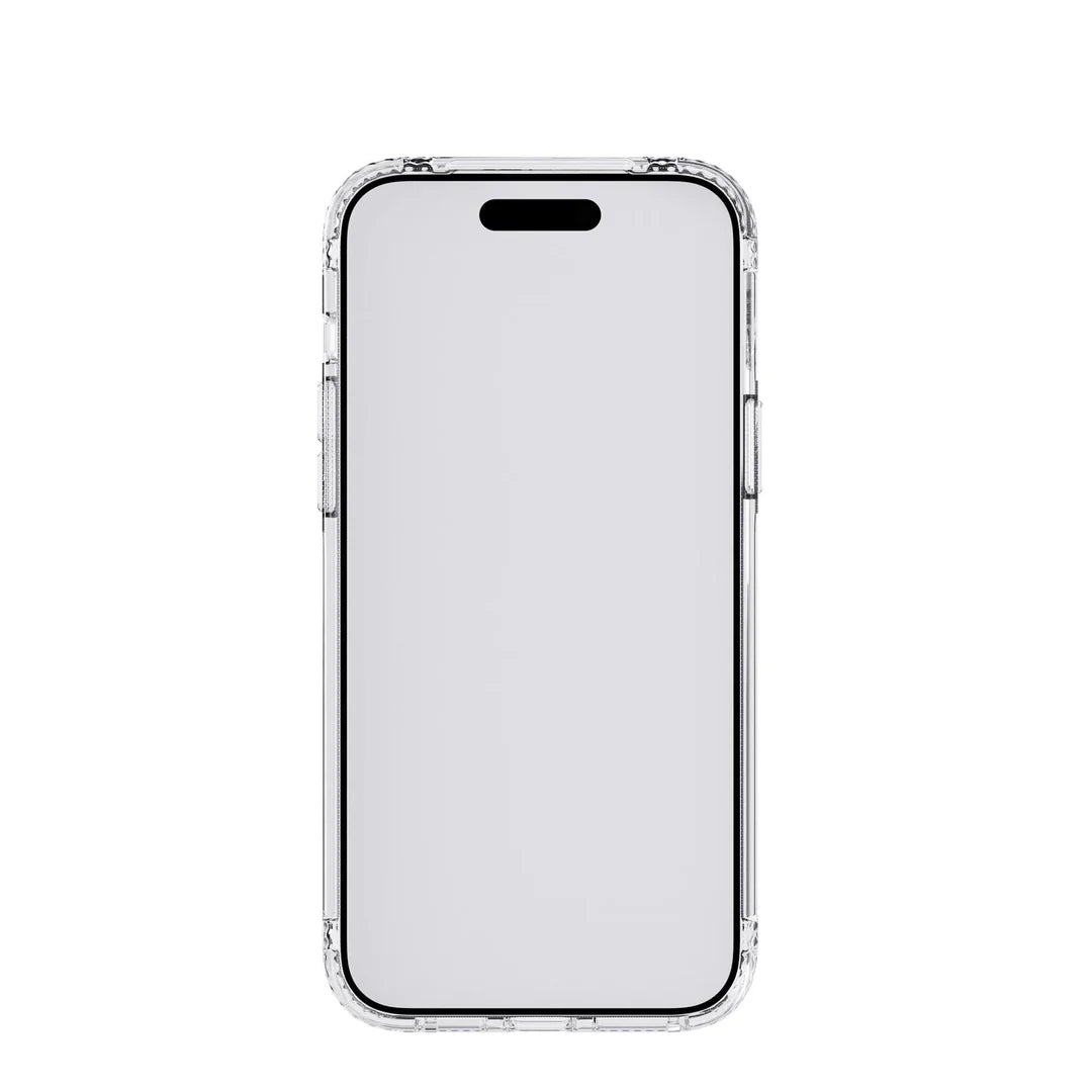 Carcasa Tech21 para iPhone 13 Pro - Plástico Sólido Blanco Transparente Evoclear Antimicrobial