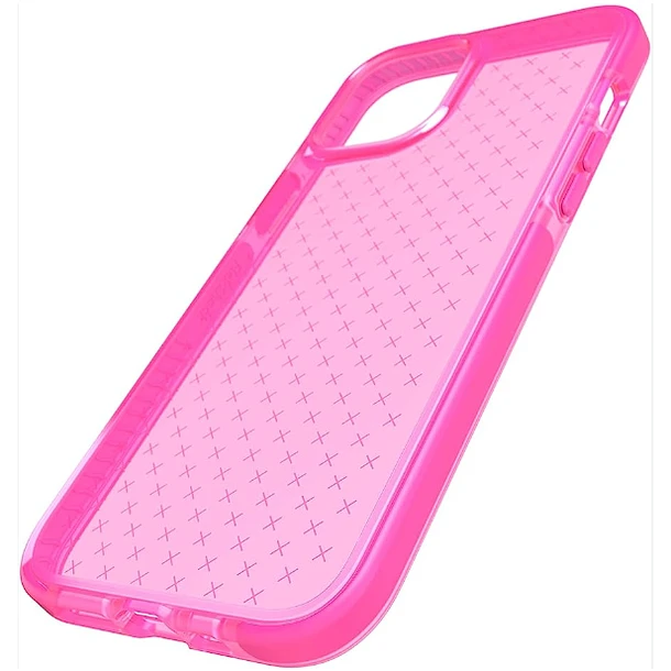 Carcasa Tech21 Flexible Rosada para iPhone 11 Pro Max (Transparente)