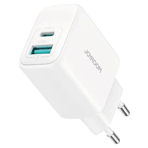 Cargador Joyroom Dual Puerto USB-A + USB-C 20W