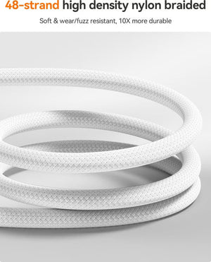 Cable USB-C a Lightning 30W Carga Rápida 1.2 m Compatible iPhone