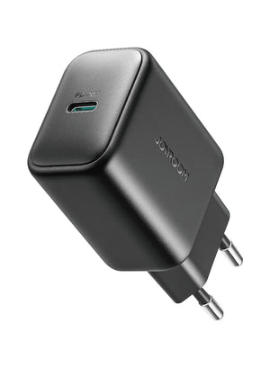 Cargador USB-C 20W Joyroom Carga Rápida Blanco / Negro