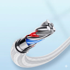 Cable USB-A a Lightning 30W Carga Rápida 1.2 m Blanco – Joyroom Extraordinary