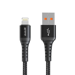 Cable de datos y carga McDodo CA-2261 Lightning 1 m - Negro