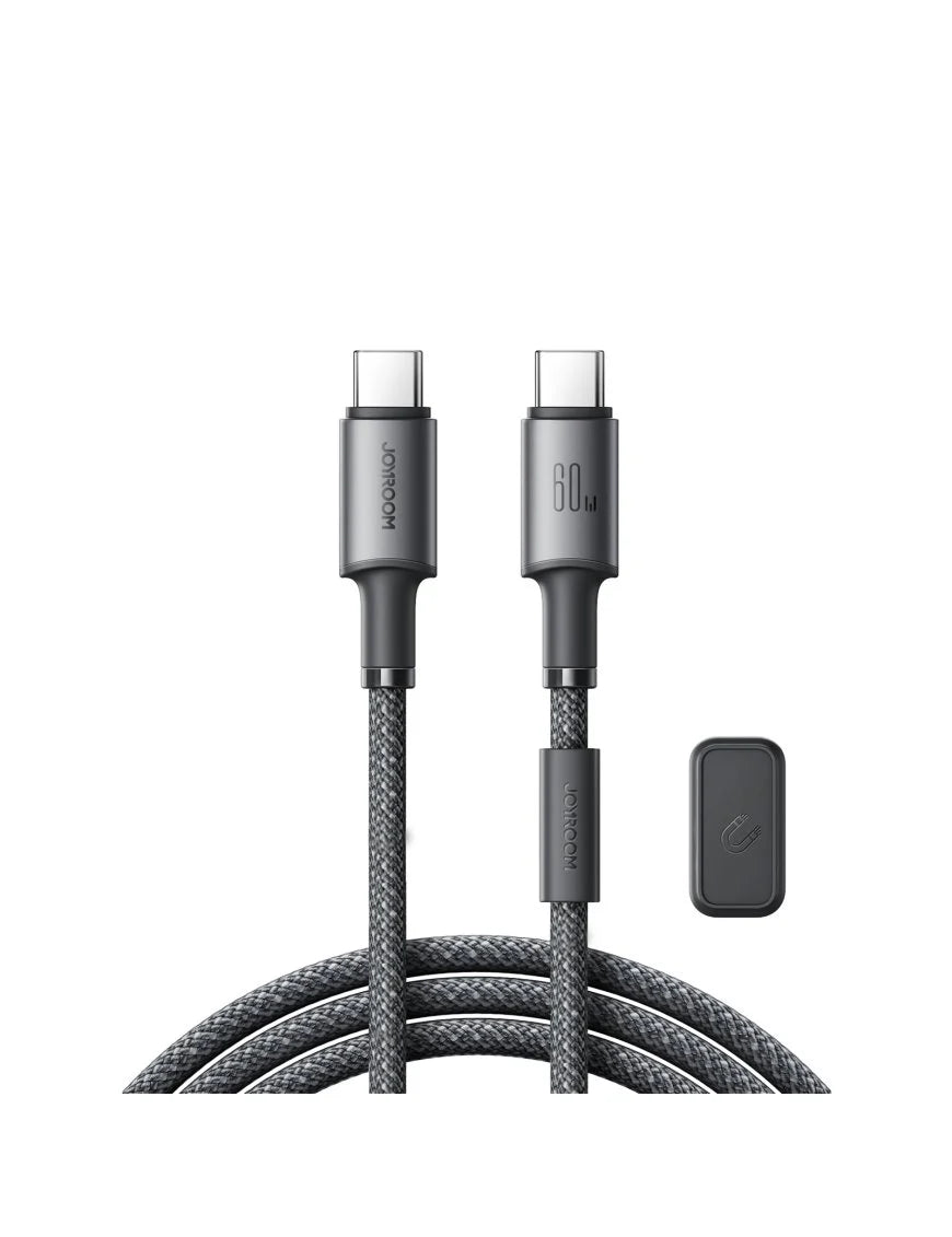 Cable Joyroom USB-C 60W Carga Rápida con Soporte Magnético 1.2Mt