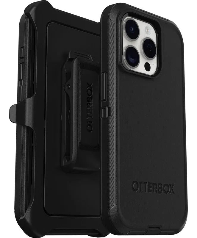 Carcasa OtterBox Defender Negra para iPhone 15 Pro Max