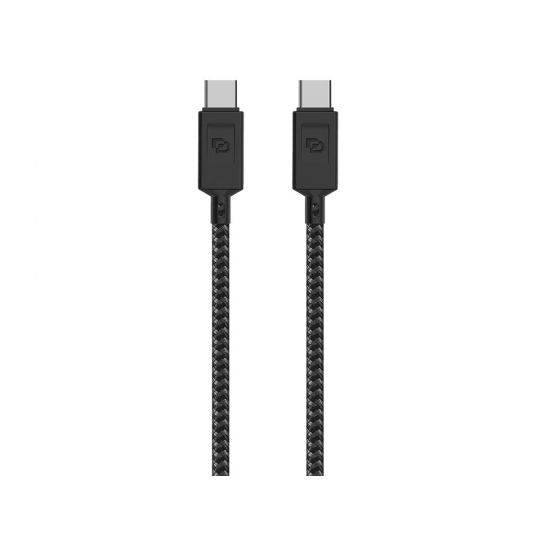 Cable Ultra resistente USB-C a USB-C - Negro 1.2Mt