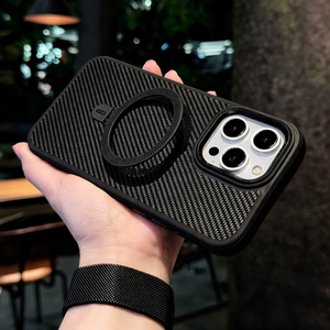 Carcasa de Fibra de Carbono para iPhone Ultra Resistente Antigolpes