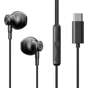 Audífonos USB-C con Micrófono Joyroom In-Ear Negros