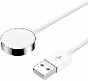 Cable de Carga Magnética Blanco para Reloj Inteligente – 1.2 m
