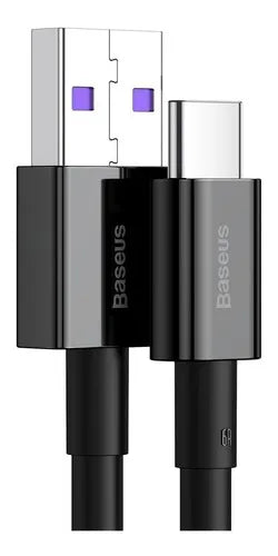 Cable USB-C a USB-C 100W Carga Rápida 1 m / 2 m – Baseus Superio