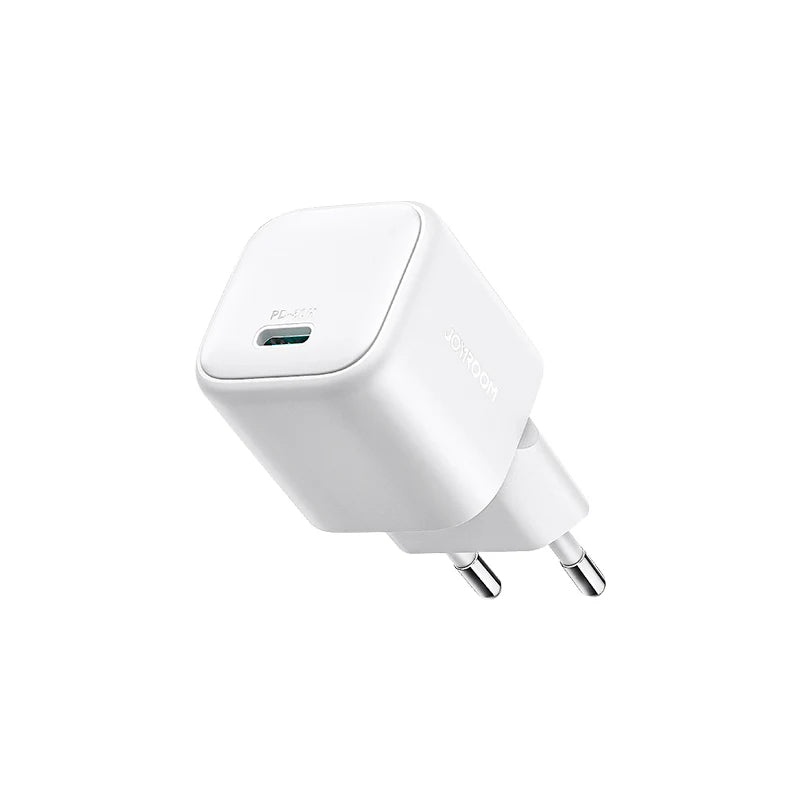 Mini Cargador 30W PD – Blanco (UE) | Potencia Rápida en Formato Compacto