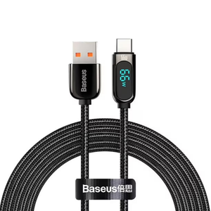 Cable USB-A a USB-C 66W Carga Rápida 2 m – Baseus