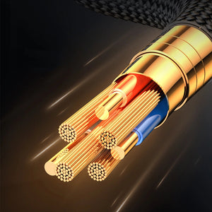 Cable USB-A a USB-C 66W con Pantalla LED Carga Rápida 1.2 m
