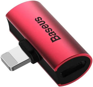 Adaptador Lightning a Jack 3.5 mm + Carga Baseus