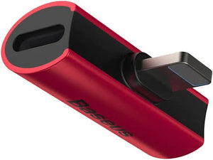 Adaptador Lightning a Jack 3.5 mm + Carga Baseus