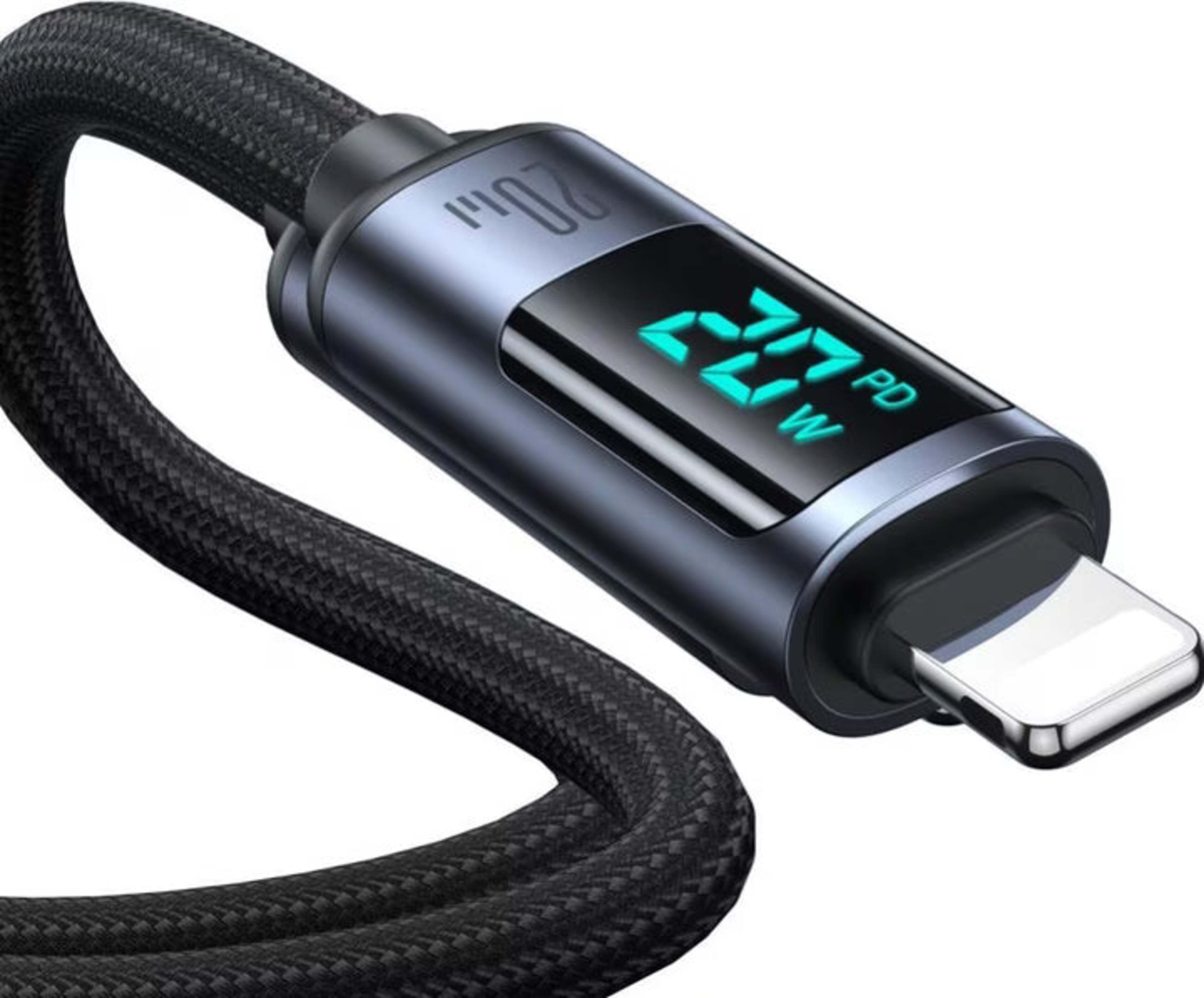 Cable USB-C a Lightning con Pantalla LED 20W Carga Rápida 1.2 m – Joyroom 