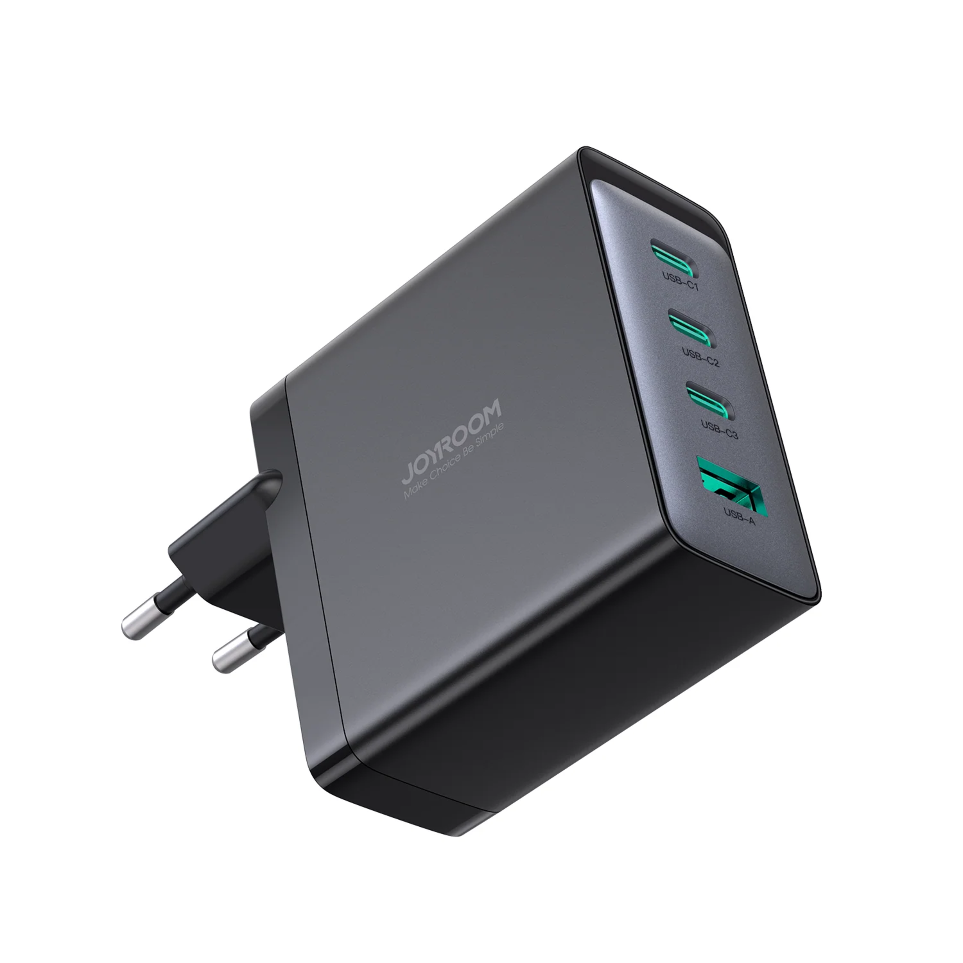 Cargador Joyroom 4 Puertos 100W (USB + 3 USB-C) 