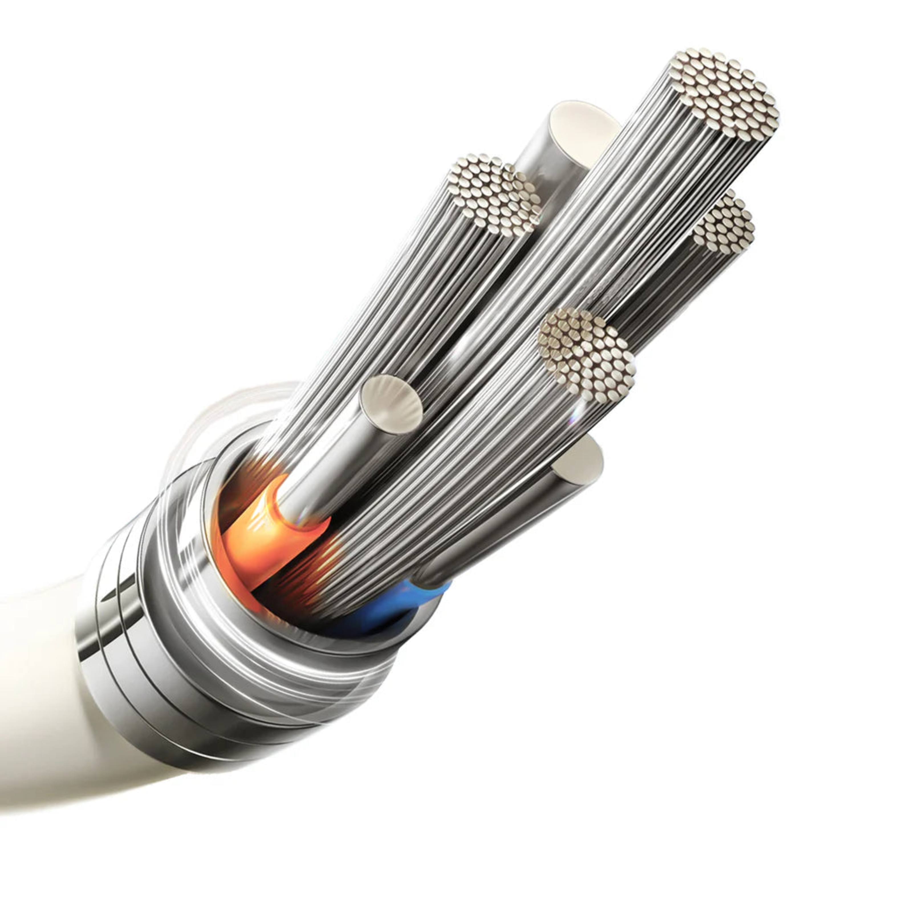 Cable USB-C a USB-C 60W Carga Rápida 1.2 m Beige – Joyroom 