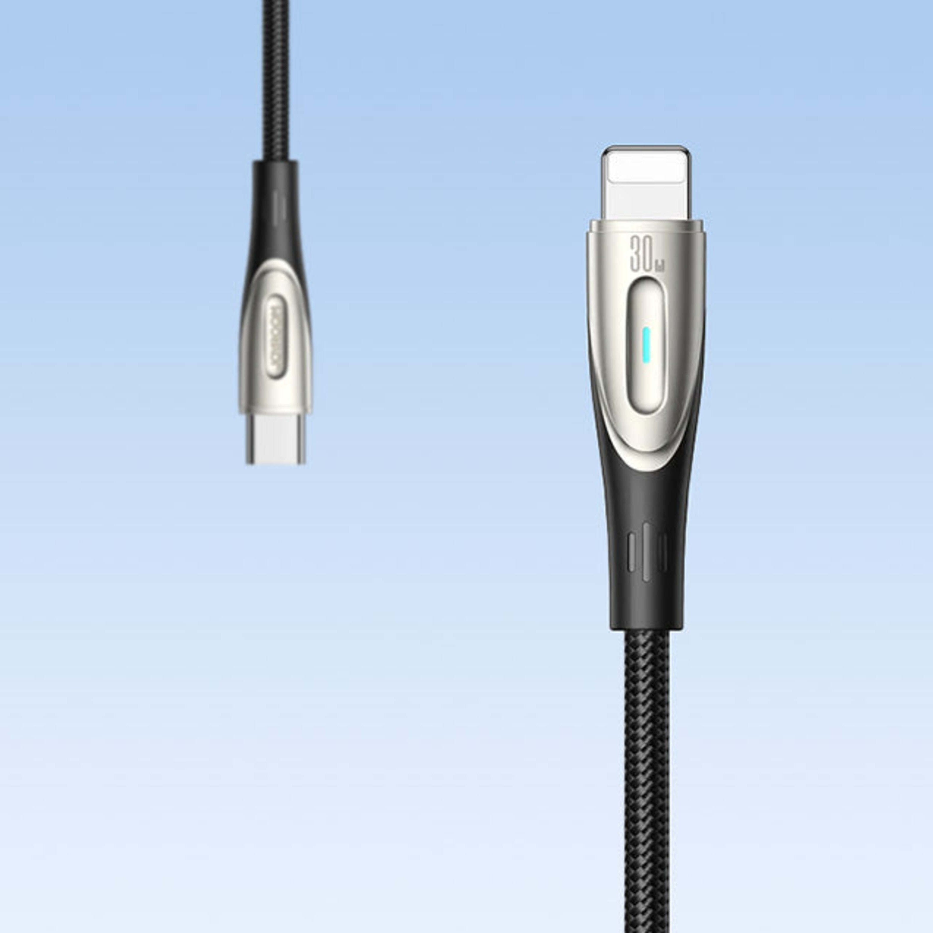 Cable USB-C a Lightning 30W Carga Rápida 1.2 m Compatible iPhone – Joyroom 