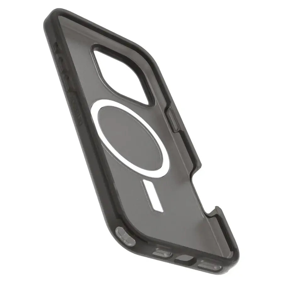 Carcasa OtterBox Symmetry + Clear Series transparent black Magsafe para iPhone 16 Pro Max