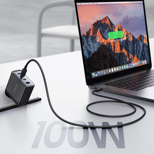 Cargador Joyroom 4 Puertos 100W (USB + 3 USB-C) 