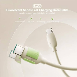 Cable USB-C a USB-C 60W Carga Rápida 1.2 m Beige – Joyroom 