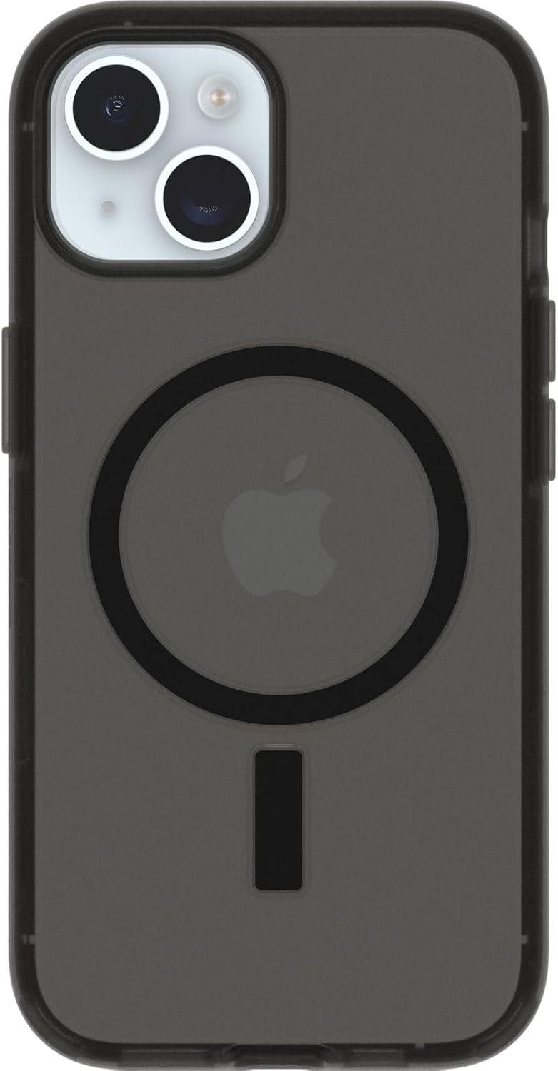 Carcasa OtterBox Symmetry+ Clear Negra para iPhone 13 - Compatible con Magsafe