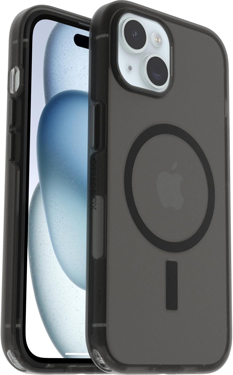 Carcasa OtterBox Symmetry+ Clear Negra para iPhone 13 - Compatible con Magsafe