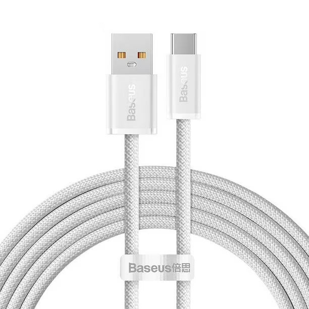 Cable Baseus de Carga Rápida USB a USB-C de 100W 1Mt