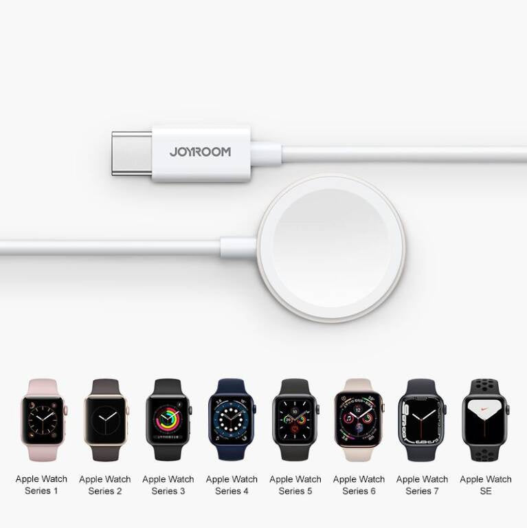 Cable de carga magnética JOYROOM S-IW004 Carga magnética para Apple Watch 1.2 m - Blanco