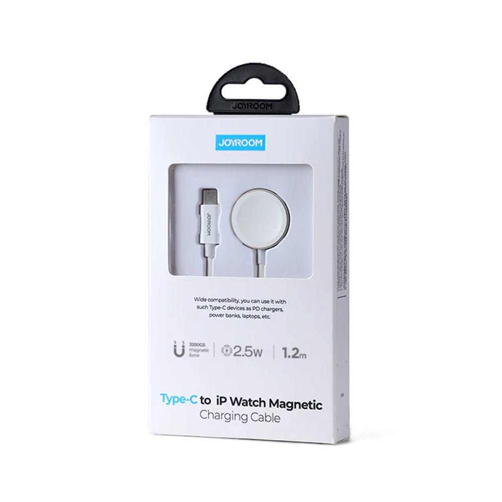 Cable de carga magnética JOYROOM S-IW004 Carga magnética para Apple Watch 1.2 m - Blanco