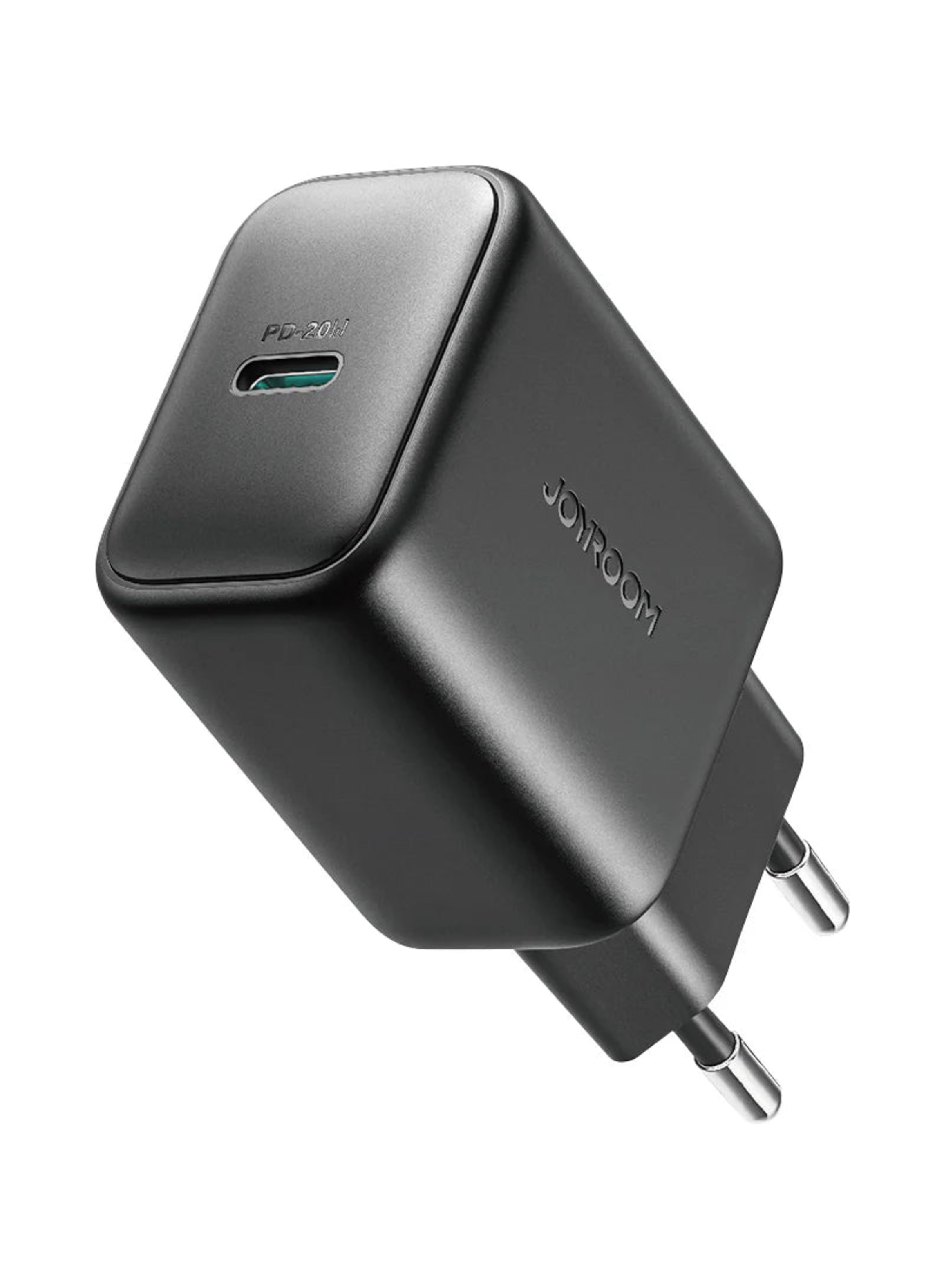 Cargador USB-C 20W Joyroom Carga Rápida Blanco / Negro 