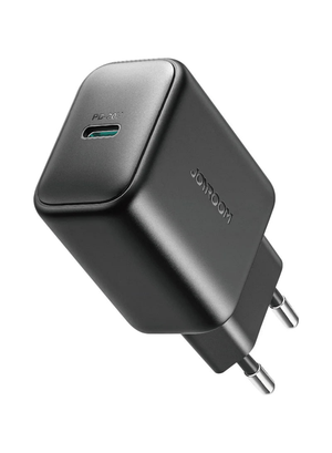 Cargador USB-C 20W Joyroom Carga Rápida Blanco / Negro 