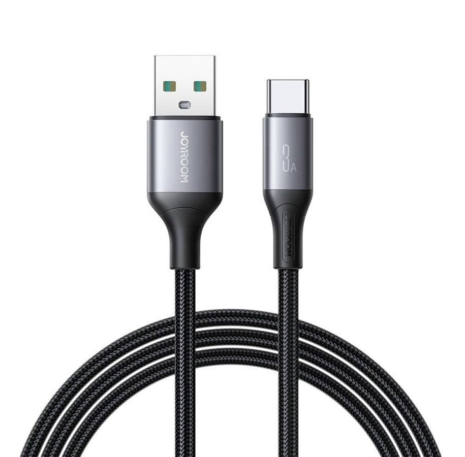 Cable de datos y carga JOYROOM S-A28 USB-A a USB-C 1 m - Negro
