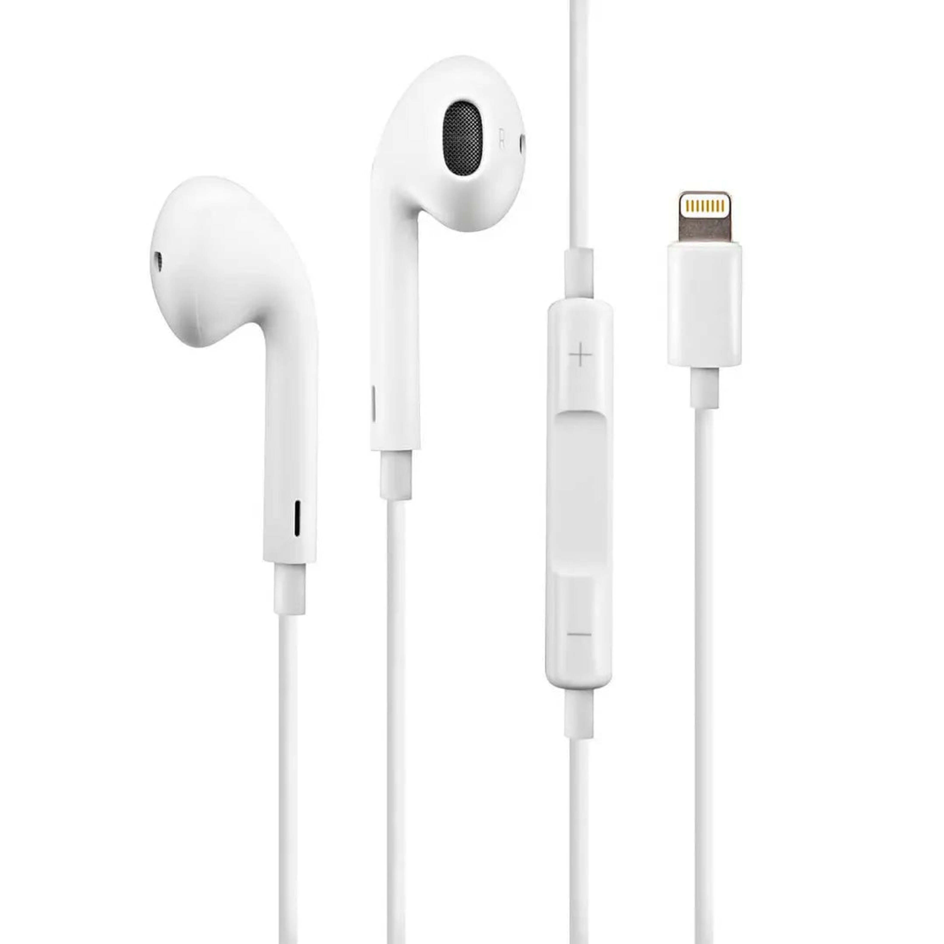 Audífonos Hoco L7 Plus Lightning Blancos 