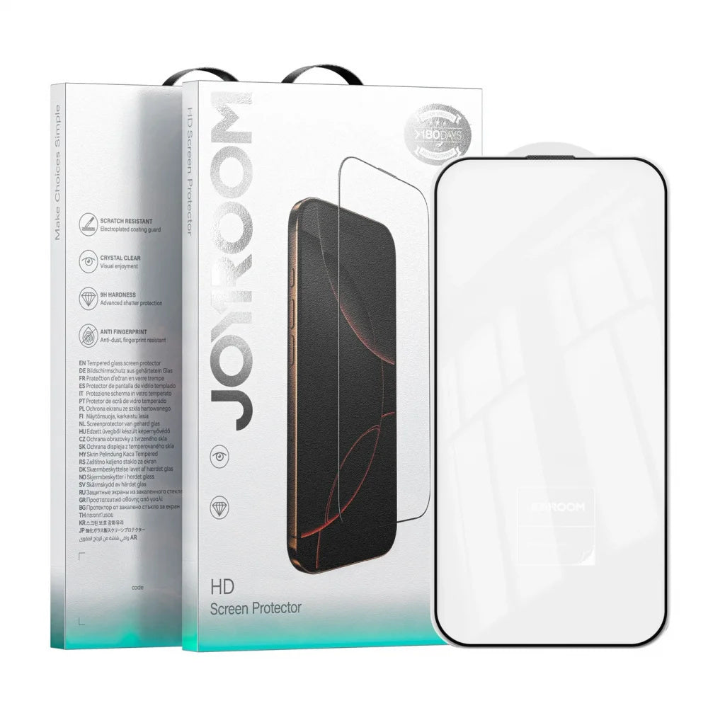 Protector de pantalla JOYROOM JR-MQS0608 iPhone 17 Pro Max - Negro