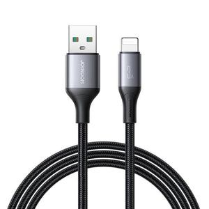 Cable USB-A a Lightning 30W Carga Rápida 1 m Negro – Joyroom 