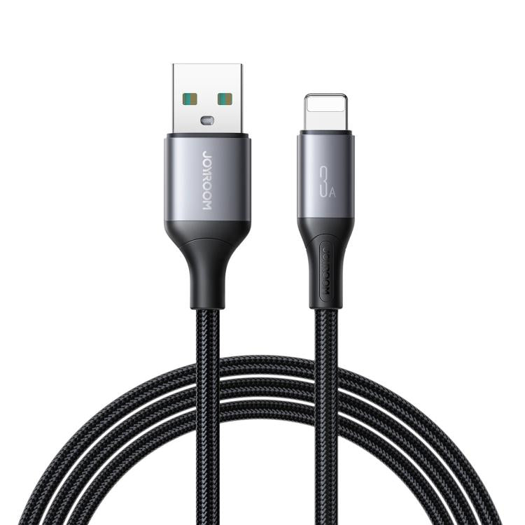 JoyRoom USB to Lightning Cable Black - 30W 1M Fast Charging 