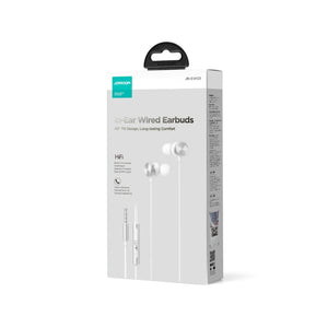 Audífonos In-Ear Jack 3.5 mm Joyroom Silver 