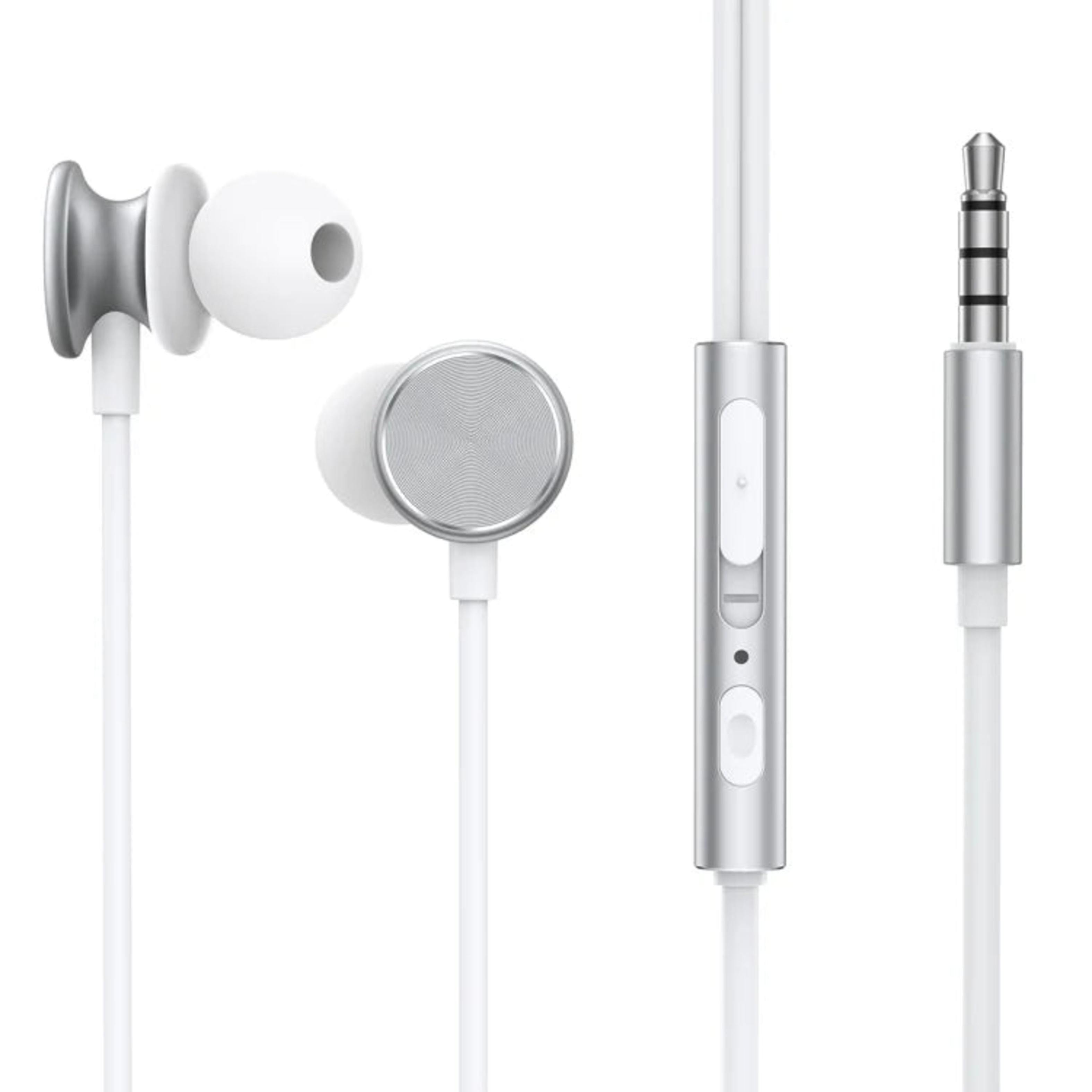 Audífonos In-Ear Jack 3.5 mm Joyroom Silver 