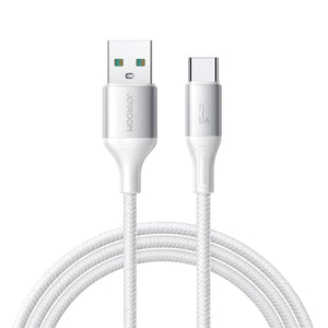 Cable de datos y carga JOYROOM S-A28 USB-A a USB-C 1 m - Blanco