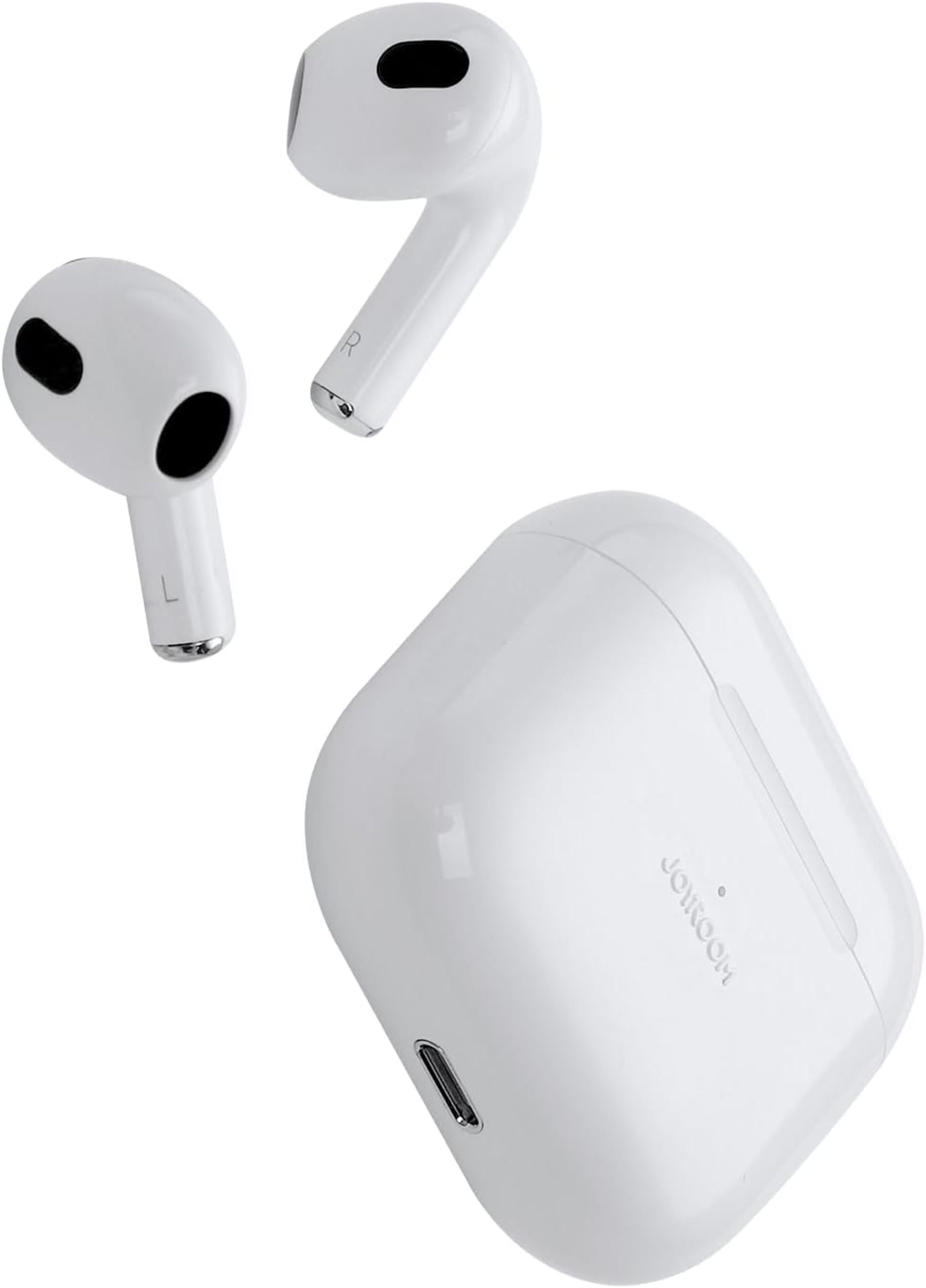 Audífonos TWS Bluetooth Joyroom Plus Blancos 