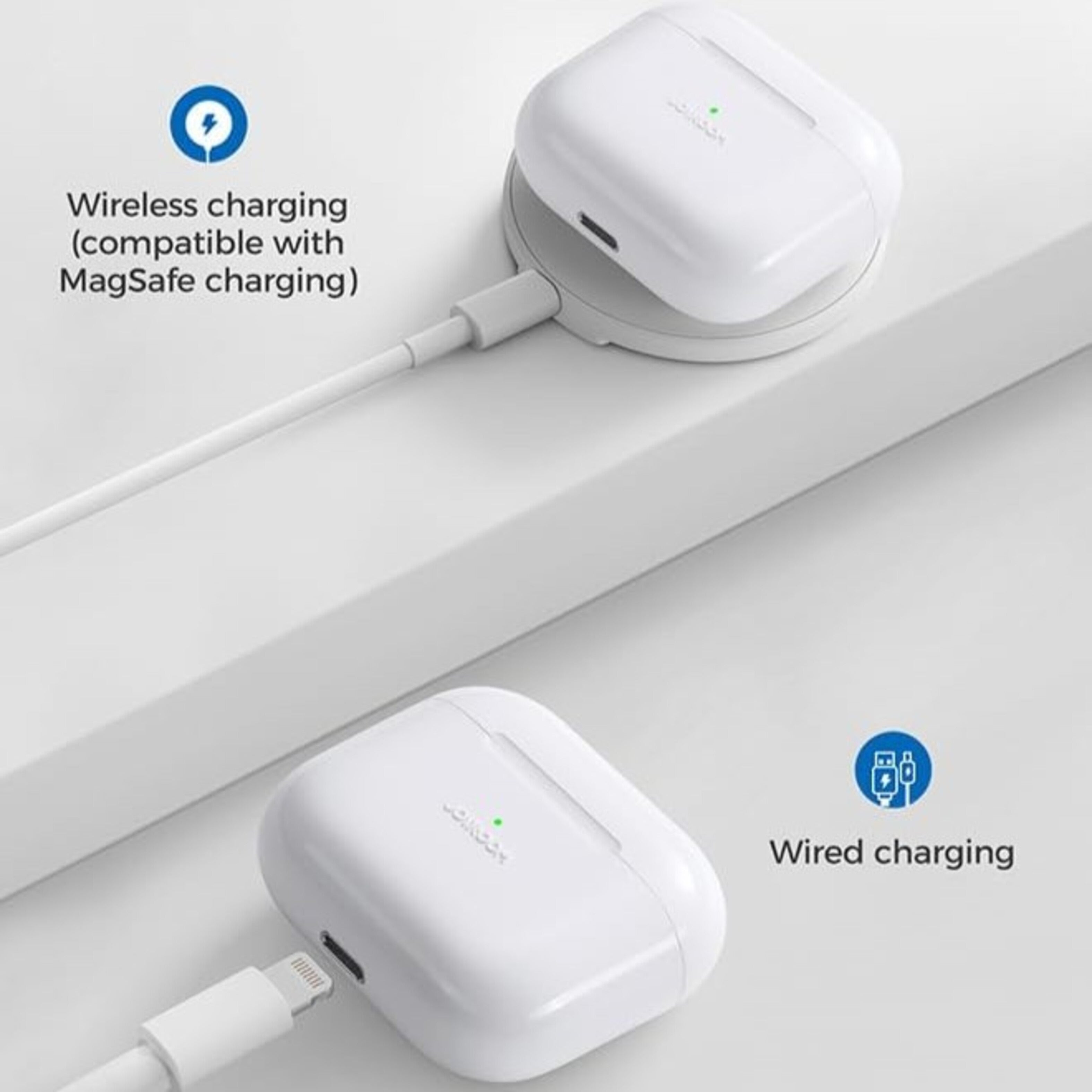Audífonos TWS Bluetooth Joyroom Plus Blancos 