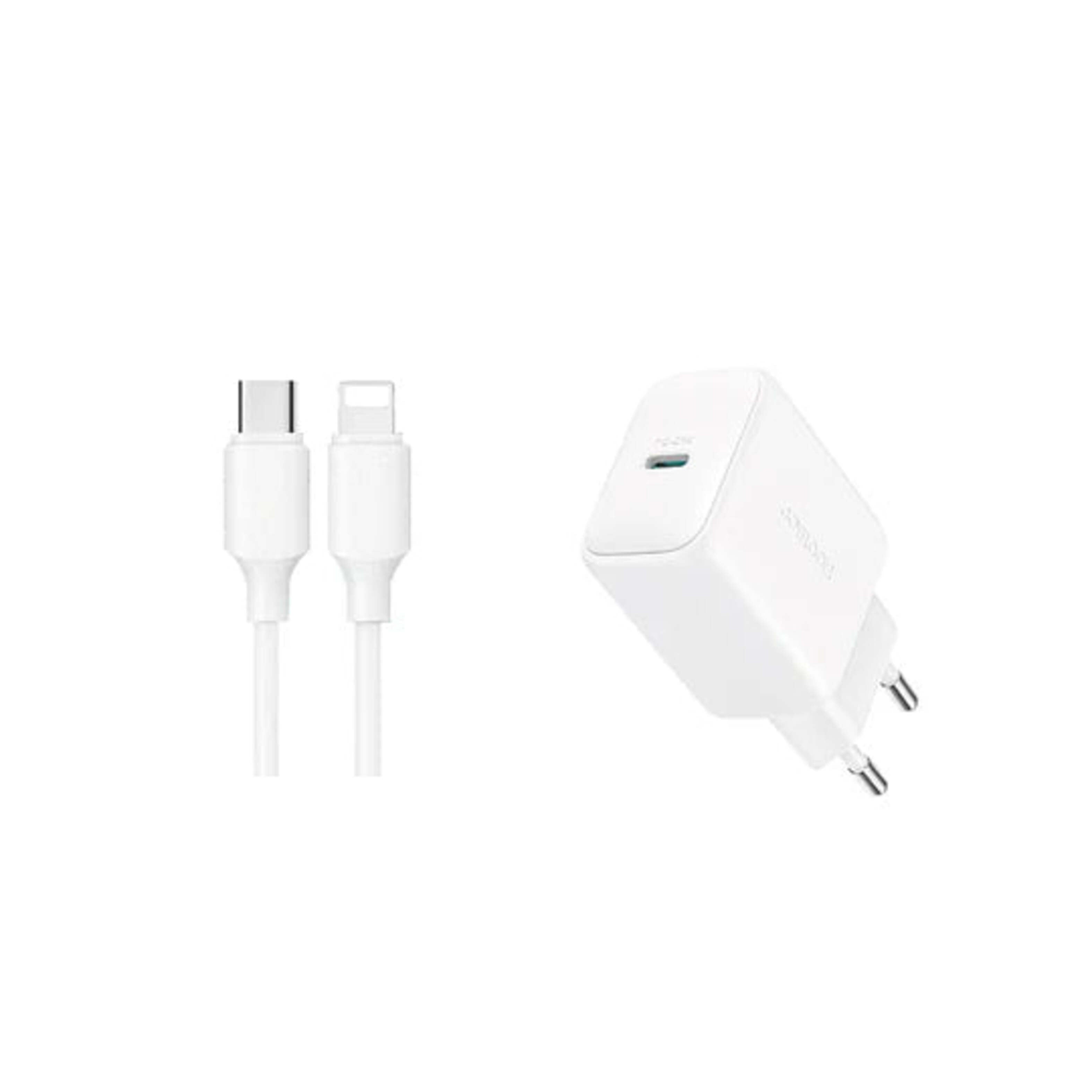 Cargador Joyroom USB-C 20W con Cable USB-C 1 m 
