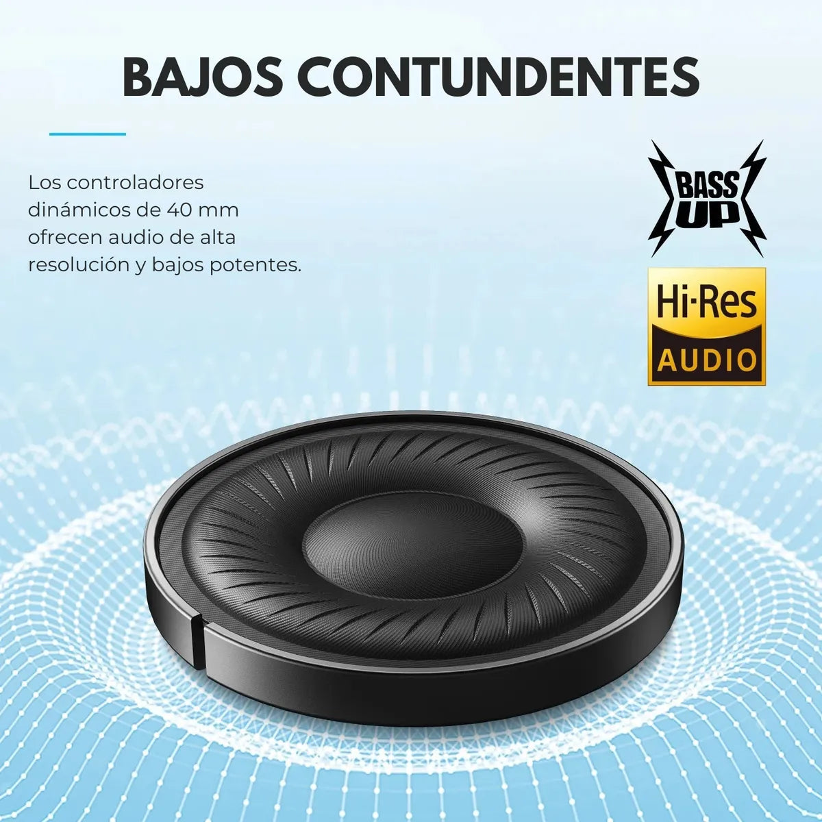 Audífonos Over-Ear Soundcore Q20i Anker 