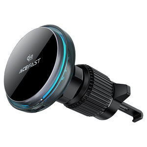 Soporte vehicular con carga ACEFAST D61 25W - Gris metálico