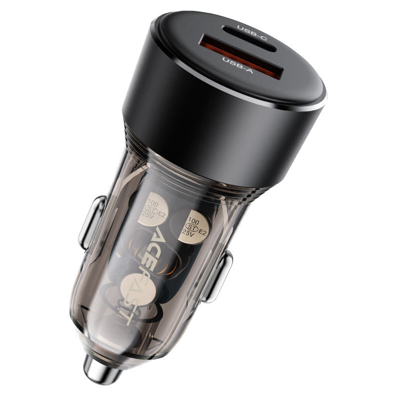 Cargador vehicular ACEFAST B12 60W 2 puertos - Negro